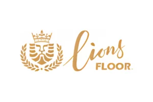 Lions floor logo | California Cushion & Carpet