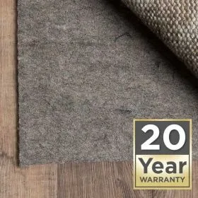 20 year-warranty-area-rug-pad | California Cushion & Carpet